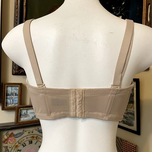 Wacoal Beige Red Carpet™ Strapless Underwire Bra with Detachable Straps 34G - Picture 3 of 11